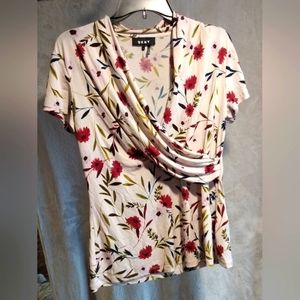 DKNY Floral Shirt Size